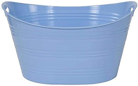 CreativeWare PTUB-LBLU, 8.5 Gallon Party Tub, Light Blue