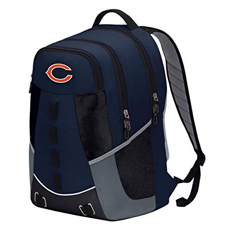 Officially Licensed NFL "Personnel" Backpack, 19", Multi Color