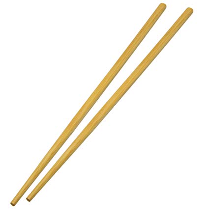 UNIS Asian Style Reusable Natural Bamboo Chopsticks. 10 Pairs Set.