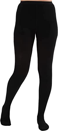 ABSOLUTE SUPPORT - Opaque Compression Stockings Pantyhose Women 20-30mmHg for Circulation - Made in USA - Plus Size Firm Graduated Support Hose for Ladies - High Waist Tights - Black, 2X-Large