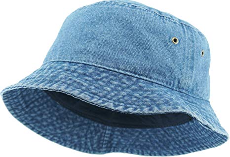 KBETHOS Unisex 100% Washed Cotton Bucket Hat Summer Outdoor Cap