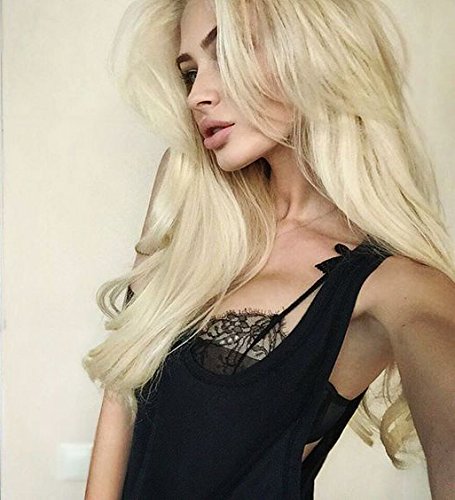 Eayon Hair 613 Blonde Lace Front Wigs Human Hair for Women Natural Straight Glueless Brazilian Virign Hair Wigs with Baby Hair 14 inch