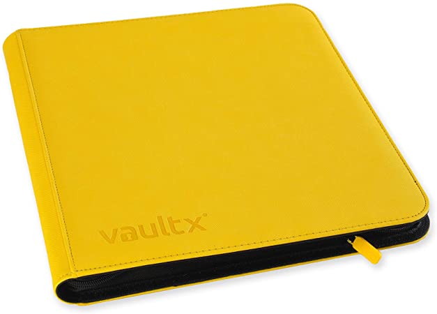 Vault X Premium eXo-Tec Zip Binder - 12 Pocket Trading Card Album Folder - 480 Side Loading Pocket Binder for TCG