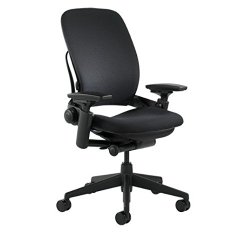 Steelcase Leap Chair, V2 -Open Box- Black Fabric