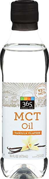 365 Everyday Value Mct Oil Vanilla Flavor, 16 fl oz