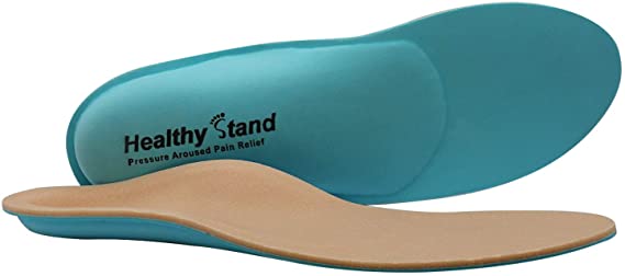Healthy Stand Diabetic Insoles,Medical Functional Shoe Insert for Men & Women – Soft, Lightweight Design for Plantar Fasciitis Orthotic Arch Support -5
