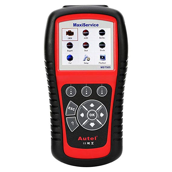 Autel MST505 Code Reader OBD2 OBDII Scanner with Oil Reset, EPB Reset and Full Diagnostic Functions including Turn off MIL of Engine, Transmission, ABS, SRS for Volkswagen VW AUDI SEAT SKODA