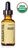Organic ARGAN Oil 30ml - Naturally Rich in Anti-Aging VITAMIN E - 100 Pure and Certified - SEE RESULTS OR MONEY-BACK - For NATURAL Face Moisturizing Hair Treatment Skin and Nail Care