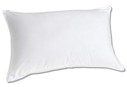 Linenwalas Goose Down and Feather Pillows Imported Standard - White (17" x 27")