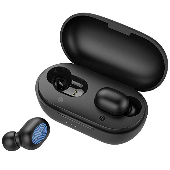 Bluetooth 5.0 True Wireless Earbuds, Jeabo GT1 Pro Headphones with Longer Battery Life，Faster and More Stable Connection,Simplified Touch Control,7.2mm Dynamic Driver,Total 26H Playtime.
