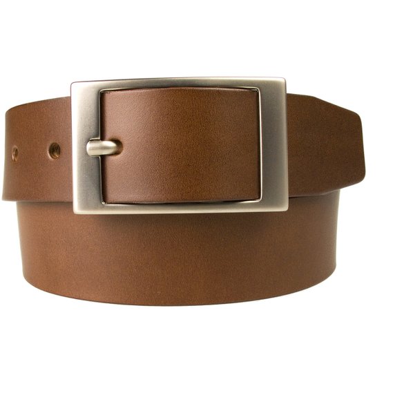 High Quality Leather Belt - 1 3/8" Wide (35mm) - Made in UK