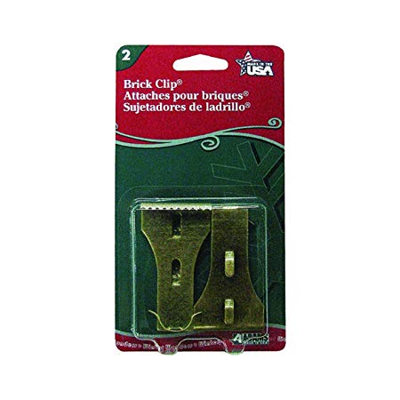 Adams Mfg./Christmas 1450991034 Metal Brick Clip