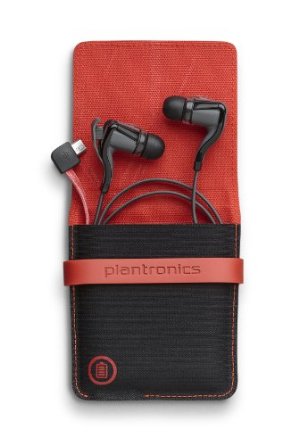 Plantronics BackBeat Go 2 Wireless Hi-Fi Earbud Headphones with Charging Case - Compatible with iPhone and other Smart Devices - Black