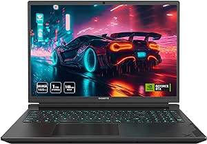 GIGABYTE - G6X (2024) Gaming Laptop - 165Hz 1920x1200 WUXGA - NVIDIA GeForce RTX 4060 - Intel i7-13650HX - 1TB SSD with 16GB DDR5 RAM - Win11 Home AD (G6X 9KG-43US854SH)