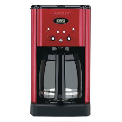 Cuisinart DCC-1200MR 12CUP Programmable Coffeemaker 12 Cup Metallic Red