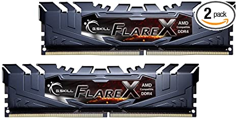 G.Skill 32GB Flare X DDR4 3200MHz PC4-25600 for AMD Ryzen CL14 Dual Channel Kit (2x16GB)