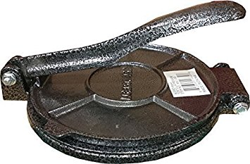 Bioexcel Cast Iron Tortilla Presser 8 Inch - Choose other sizes from 4.5" to 8"