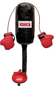 KONG Connects Punching Bag with Boxing Gloves Filled with Catnip