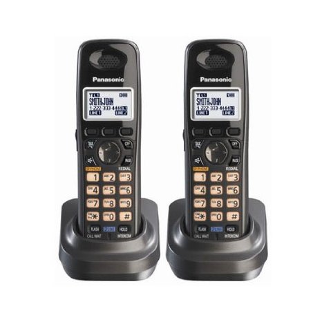 Panasonic KX-TGA939T 1.9GHz DECT 6.0 Additional Handset for Cordless Phone System (2 Pack)
