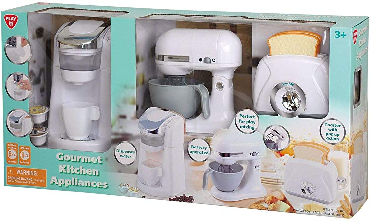 PlayGo Gourmet Kitchen Appliances - White