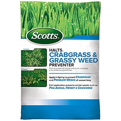 Scotts Halts Crabgrass & Grassy Weed Preventer (15,000sq-ft)