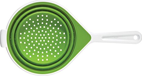 Chef'n SleekStor Medium Collapsible Colander (8-Inch, Arugula/Meringue)