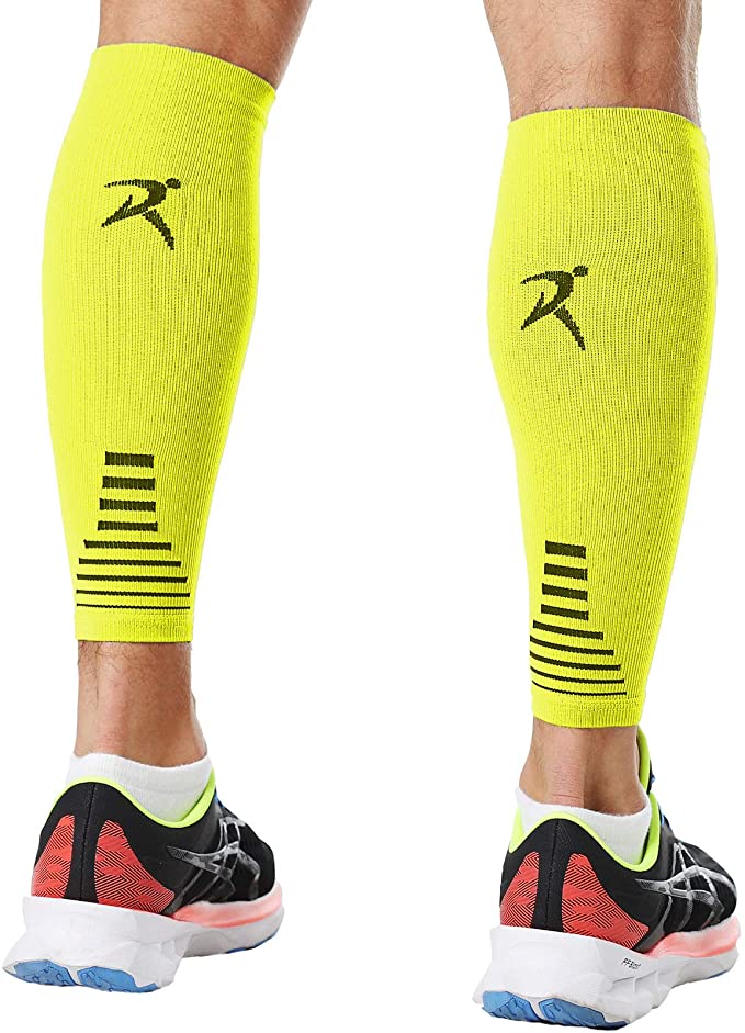 Rymora Calf Compression Sleeves (Ideal for Shin Splints, Running, Sports for Men/Women)