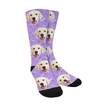 D-Story Custom Dog Socks for Women and Men 15.35 inch