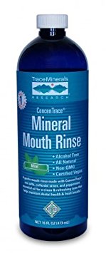 Trace Minerals Research ConcenTrace Mineral Mouth Rinse - 16 Fl Oz - Mint