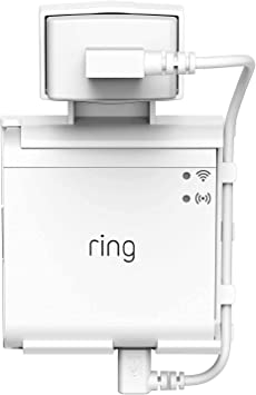 Koroao Outlet Installation of Ring Bridge, No Drilling and Space-Saving Wall Mount Bracket, with Short Cable for Ring Smart Lighting Bridge