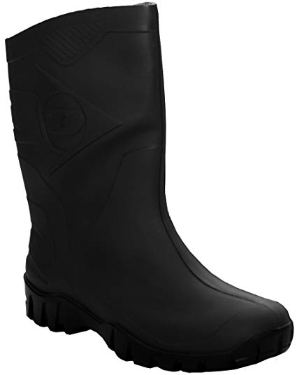 Dunlop Mens Mid Calf Waterproof Dog Walking Festival Rain Snow Wellies Wellington Boots Sizes UK 6-12