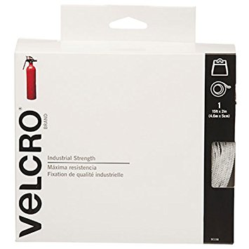 VELCRO Brand - Industrial Strength - 2" Wide Tape, 15' - White