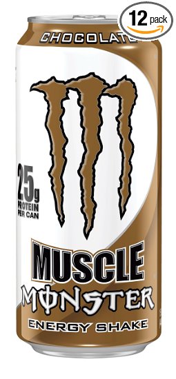 Muscle Monster, Chocolate, 15 Ounce (Pack of 12)