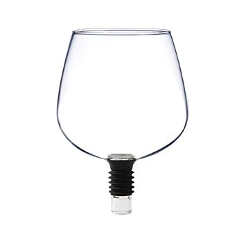 J JO Guzzle Buddy it Turns Your Wine Bottle into Your Extra Large Wine Glass
