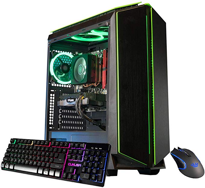 CUK Mantis Gaming PC (AMD Ryzen 9 3900X, NVIDIA GeForce RTX 2080 Ti 11GB, 64GB DDR4 3600 RAM, 1TB NVMe SSD   2TB, 750W Gold PSU, X570 Motherboard) Best Tower Desktop Computer for Gamers