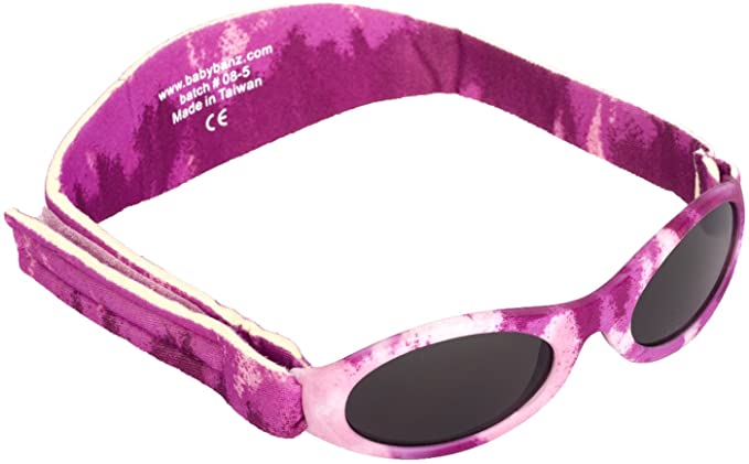 Baby Banz Sunglasses 0-2 years Pink Camoflage