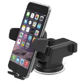 iOttie Easy One Touch 3 Car and Desk Mount Holder for iPhone 6s Plus 6s 5s 5c Samsung Galaxy S6 Edge Plus S6 S5 S4 Note 5 4 3 Google Nexus 5 4 LG G4