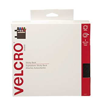 VELCRO Brand  - Sticky Back  - 5' x 3/4" Tape - Black