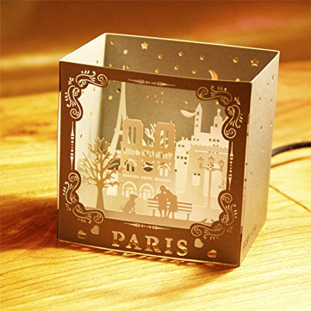 Paper Spiritz Paris Pop Up Annivesary Card Laser Cut Pop Up Cards Christmas Birthday Thank You Greeting Card