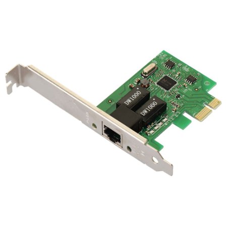 X-Media XM-NA3800 10/100/1000Mbps Gigabit Ethernet PCIe Network Adapter, Low Profile Bracket, XM-NA3800
