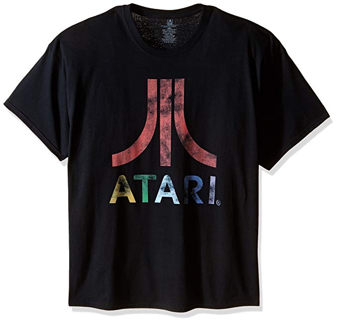 Atari Men's Classic Colorful Logo Men's T-Shirt