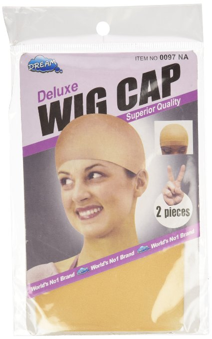 DREAM Deluxe Wig Cap Natural 2 pc (Model: 097NA)