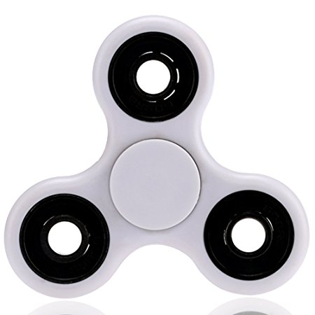 Premium Tri Fidget Hand Spinner Ultra Fast Bearings FidgetToy Great Gift- Perfect For Relieving Stress, Anxiety and Killing Time