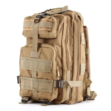 Team Pistol Tactical Military Backpack 3D Military Tactical Backpack Camping Hiking Trekking Bag Molle Rucksacks Waterproof Assault Pack