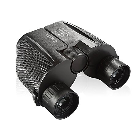 Hunting Binoculars for Adults Compact,Kids Binoculars for Bird Watching (BAK4,Green Lens),Large Eyepiece With Weak Light Night Vision