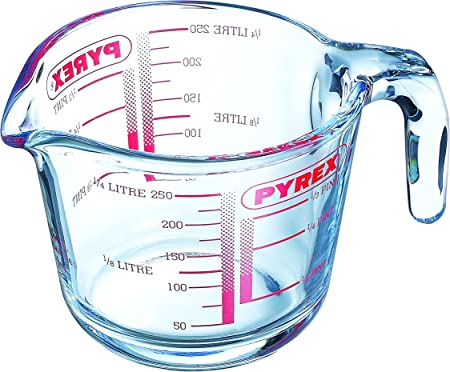 Pyrex 0.25 L Measuring Jug, 0.25 Litre