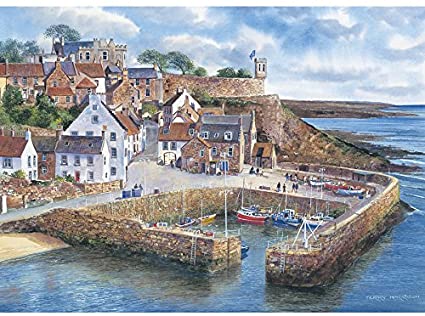 Gibsons Crail Harbour Jigsaw Puzzle (1000 Pieces)