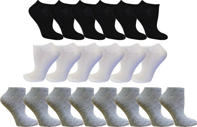 Limited Time Offer Womens Low-cut Socks 20 Pair 10 Pack  10 Free Pair