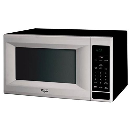 Whirlpool : MT4155SPS 1.5 cu. ft. Countertop Microwave Oven, 1200 Watts, Sensor Cooking - Stainless