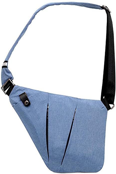 Ovecat Sling Bag Crossbody Shoulder Chest Back Pack Anti Theft Sash Bags for Men Women